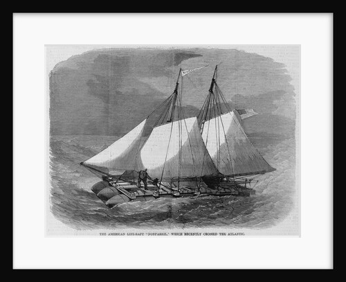 The american life-raft "Nonpareil," which recently crossed the atlantic by Anonymous