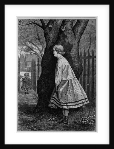 Hide and seek - an illustration for the juveniles by Frank Bellew
