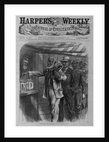 The first vote by A. R. Waud