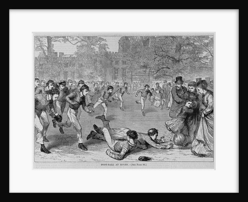 Rugby Game by Anonymous