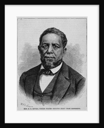 Hon. H. R. Revels, United States Senator elect from Mississippi by Anonymous