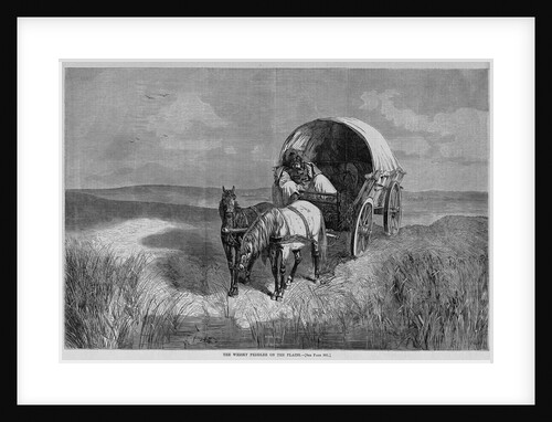 The whiskey peddler on the plains by Anonymous