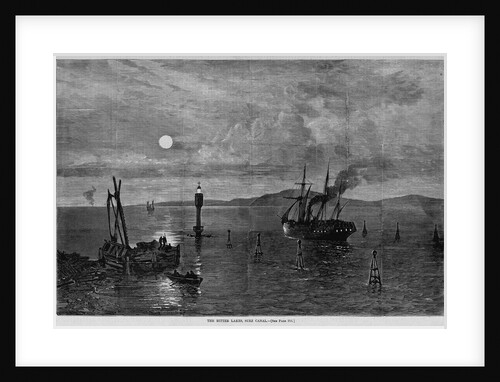 The Bitter Lakes, Suez Canal by Anonymous