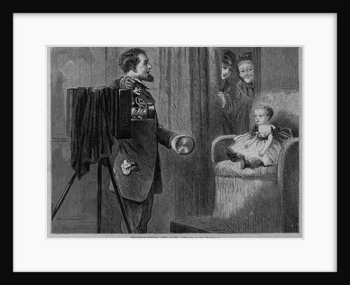 Photographing the Baby Magazine Illustration Published in Harper's Weekly by Anonymous