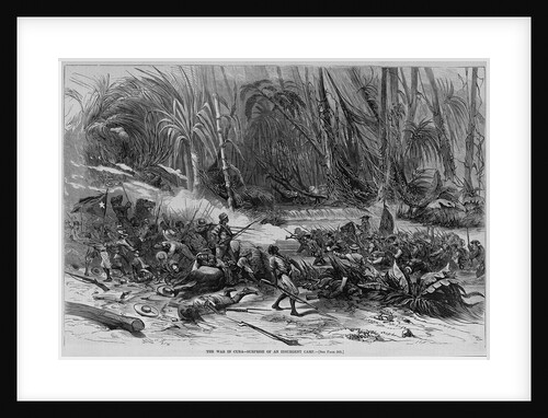 The war in Cuba - surprise of an insurgent camp by Anonymous