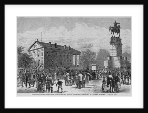 The Richmond calamity - removing the dead and wounded from the capitol by Anonymous