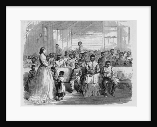 Primary School for Freedmen, In Charge of Mrs. Green, at Vicksburg, Mississippi by Anonymous