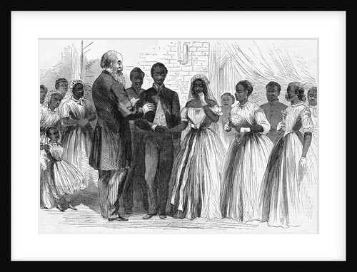 Marriage of a Colored Soldier at Vicksburg by Chaplain Warren of the Freedmen's Bureau by Anonymous