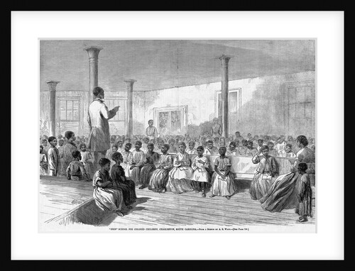 Zion School for Colored Children, Charleston, South Carolina by Anonymous