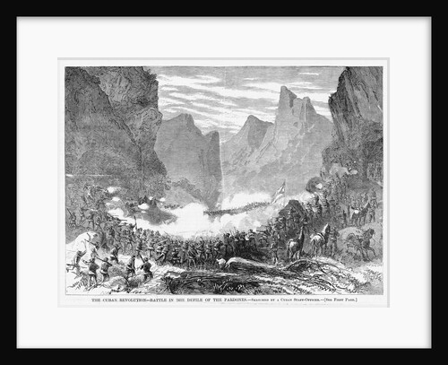 The Cuban Revolution - Battle in the Defile of the Pardones by Anonymous