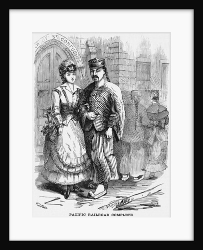 Interracial European and Chinese Marriage by Anonymous