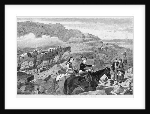 The Summit of Mount Washington by Anonymous