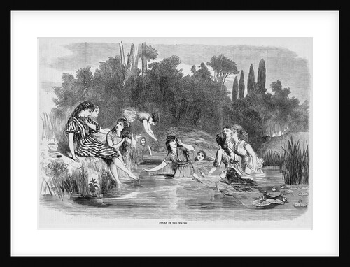 Girls in the Water by Anonymous
