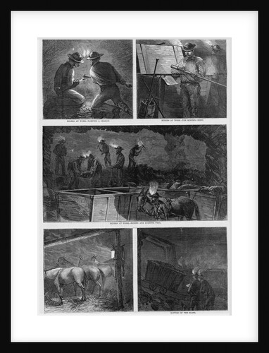 The Coal Mines of Pennsylvania - Mining the Coal by Anonymous