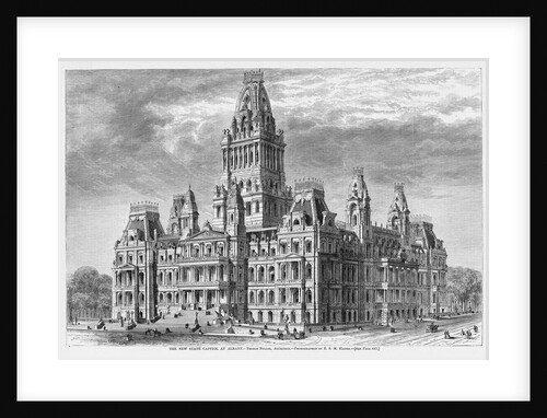 The New State Capitol at Albany by Anonymous