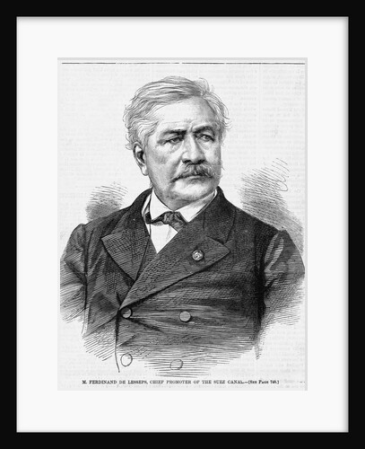 M. Ferdinand De Lesseps, Chief Promoter of the Suez Canal by Anonymous
