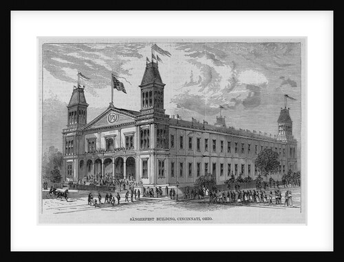 Sangerfest building, Cincinnati, Ohio by Anonymous