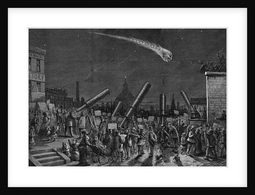 The new comet - a phenomenon now visible in all part of the United States by Anonymous