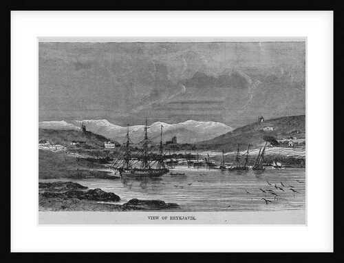 View of Reykjavik by Anonymous
