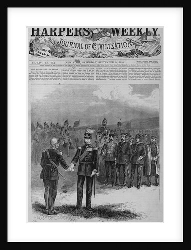 General Reilly bearing the surrender of the French Army at Sedan the King William by Anonymous