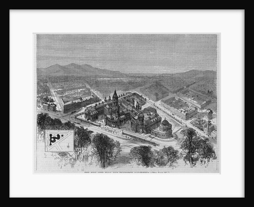 The New City Hall, San Francisco, California by Anonymous