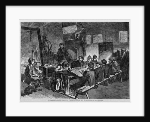 Popular Education in France. - a Primary School in the Rural District by Anonymous