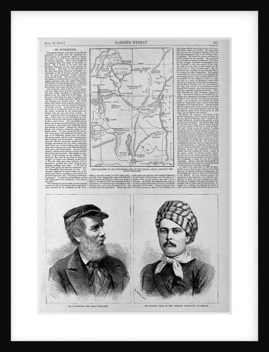 Dr. Livingstone, the Great Explorer. Mr. Stanley, Chief of the "Herald" Expedtion of Search by Anonymous