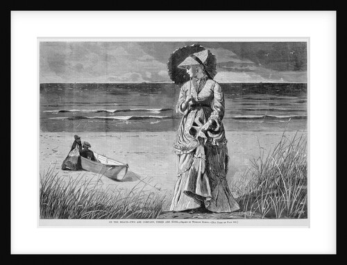 On the Beach - Two are Company, Three are None by Anonymous
