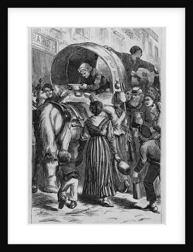 Selling milk in the streets of Paris by Anonymous