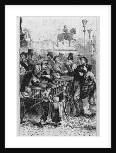 The last lot - sale of poultry in Paris by Anonymous