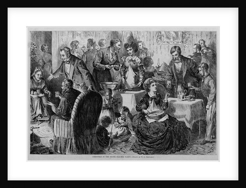 Christmas in the south - egg-nog party by W. L. Sheppard