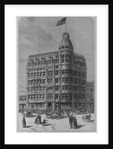 Building of the Domestic Sewing-Machine Company, Corner of Broadway and Fourteenth Street by Anonymous