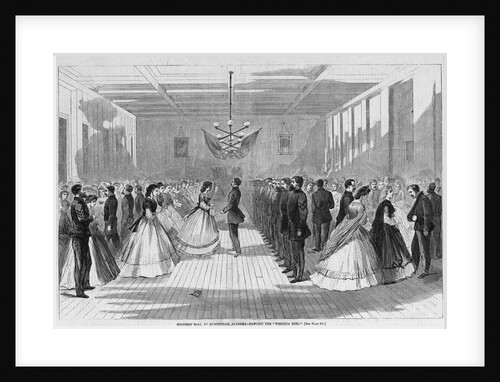 Soldier's Ball at Huntsville, Alabama - Dancing the "Virginia Reel" by Anonymous