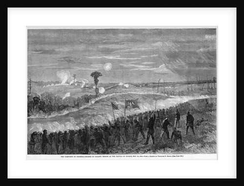 The Campaign in Georgia - Charge of Logan's Troops at the Battle of Resaca, May 14, 1864 by Anonymous