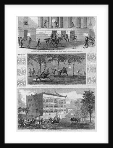 Forrest's Raid into Memphis - The Rebels at the Gayoso House; Escape of General Washburne; Rebel Attack on the Irving Prison by Anonymous