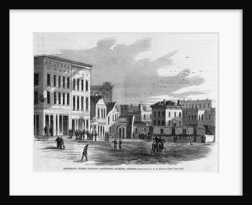 Whitehall Street (looking eastward), Atlanta, Georgia by Anonymous