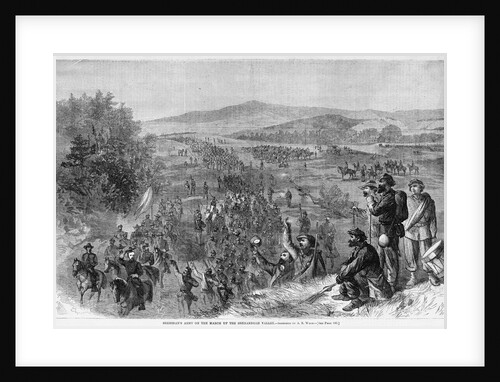 Sheridan's Army on the March Up the Shenandoah Valley by Anonymous