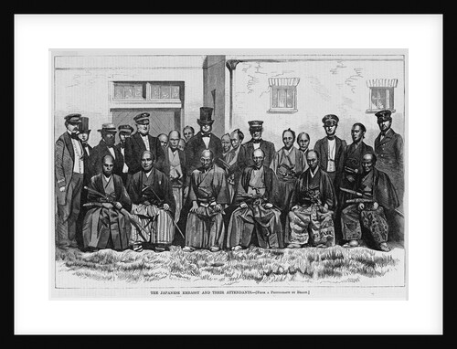 The Japanese Embassy and Their Retinue by Anonymous