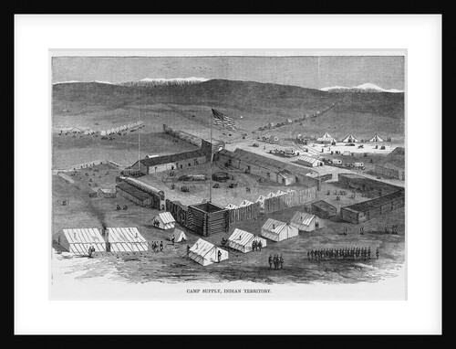 Camp Supply, Indian Territory by Anonymous