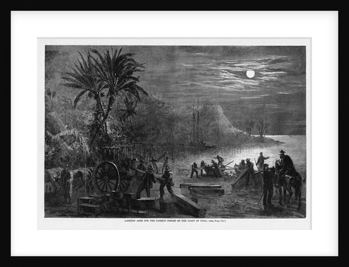 Landing Arms for the Patriot Forces on the Coast of Cuba by Anonymous