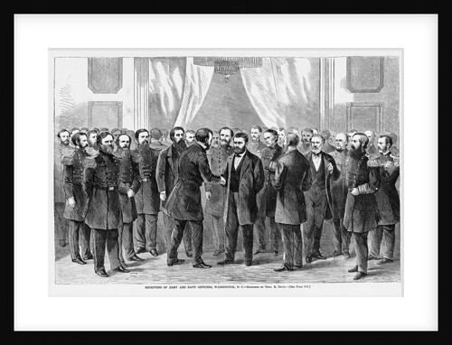 Reception of Army and Navy Officers, Washington, D.C by Anonymous