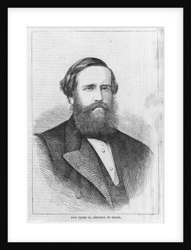 Don Pedro II., Emperor of Brazil by Anonymous