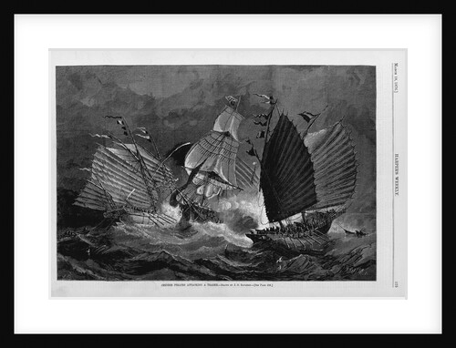 Chinese Pirates Attacking a Trader by Julian Oliver Davidson