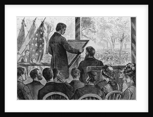 The Centennial Fourth-Mr. Richard Henry Lee Reading the Declaration of Independence, at Philadelphia by Anonymous