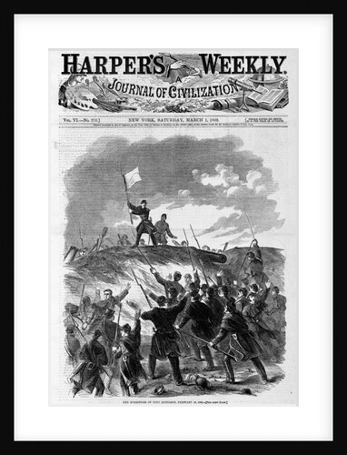 The Surrender of Fort Donelson, February 16, 1862 by Anonymous