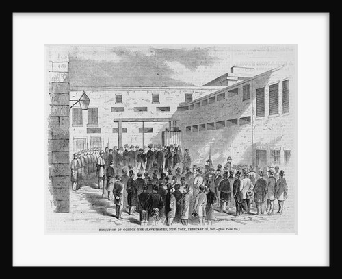 Execution of Gordon the Slave-Trader, New York, February 21, 1862 by Anonymous