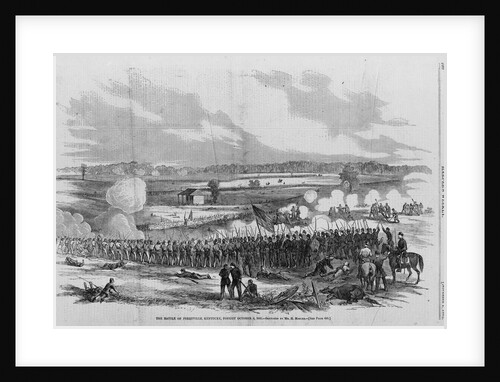 The Battle of Perryville, Kentucky, Fought October 8, 1862 by Anonymous