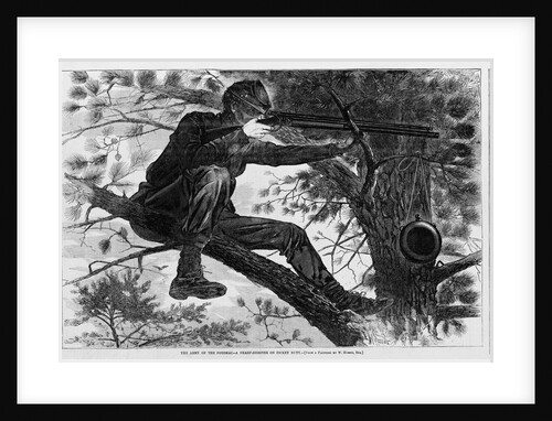 The Army of the Potomac Wood Engraving by Winslow Homer