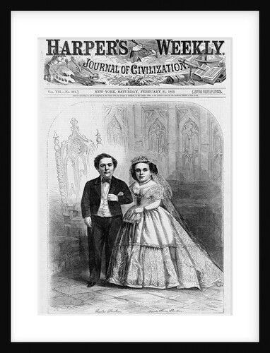 Mr. and Mrs. Charles S. Statton (General Tom Thumb and Wife) by Anonymous