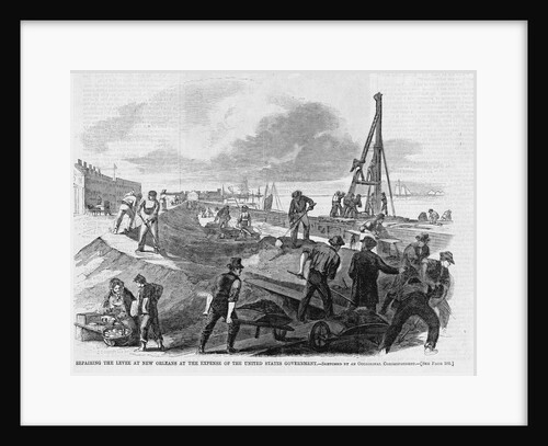 Repairing the Levee at New Orleans at the Expense of the United States Government by Anonymous